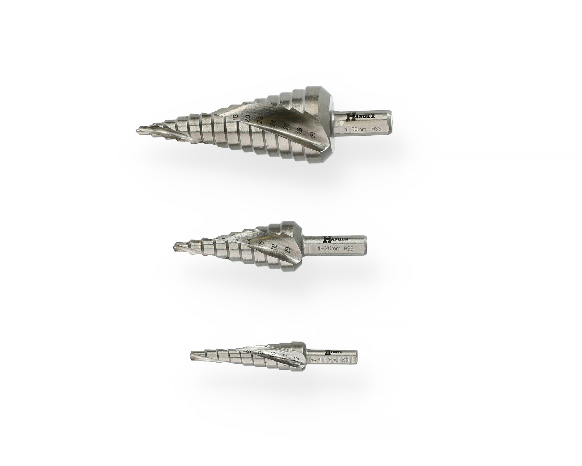 Coffret de 3 forets étagés HSS HANGER 153901 – Image 2