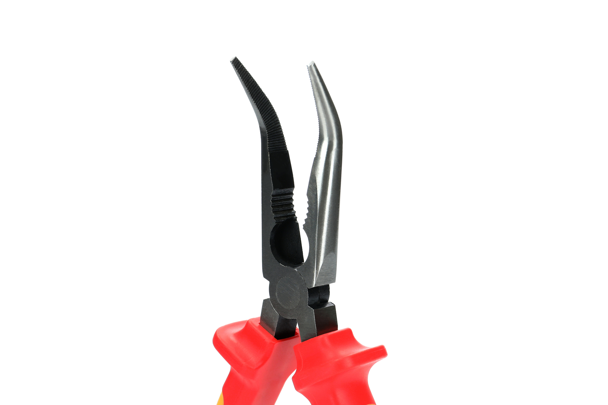 Pince à bec demi-rond coudés à 40° isolée 1000 V 200 mm HANGER 231025 – Image 5