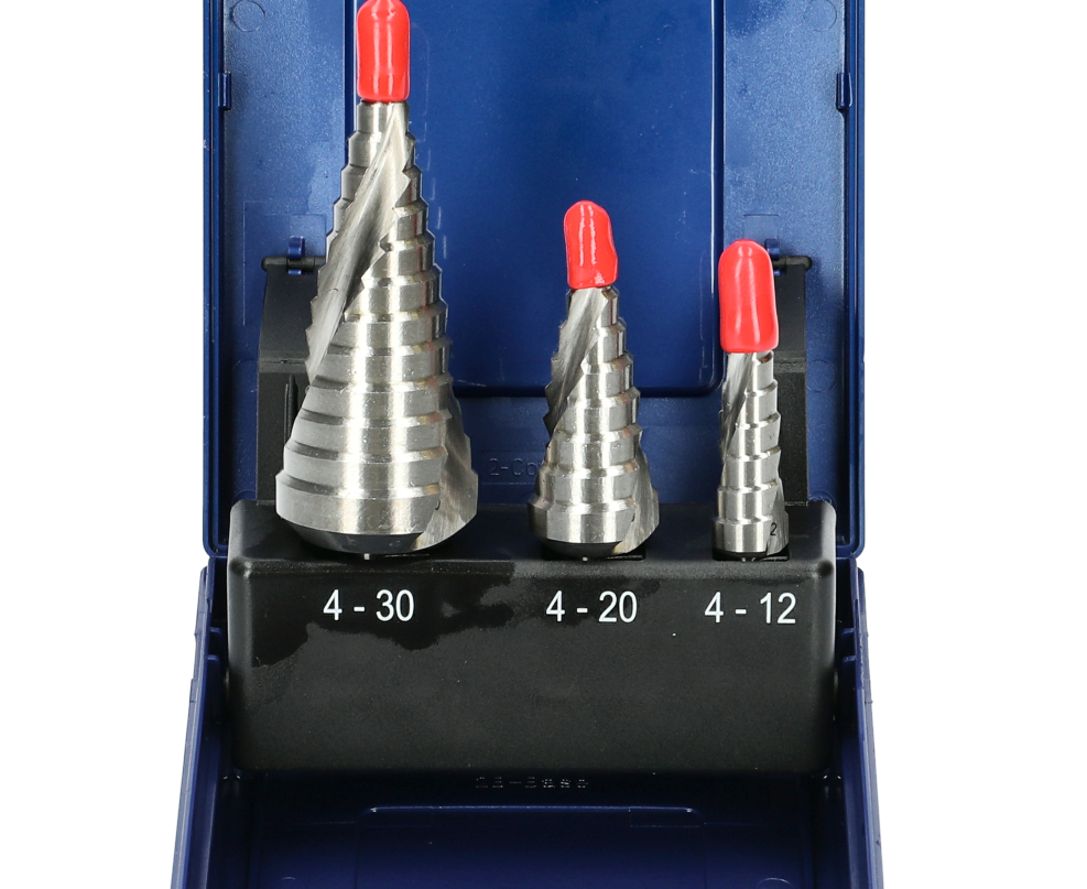 Coffret de 3 forets étagés HSS HANGER 153901 – Image 3