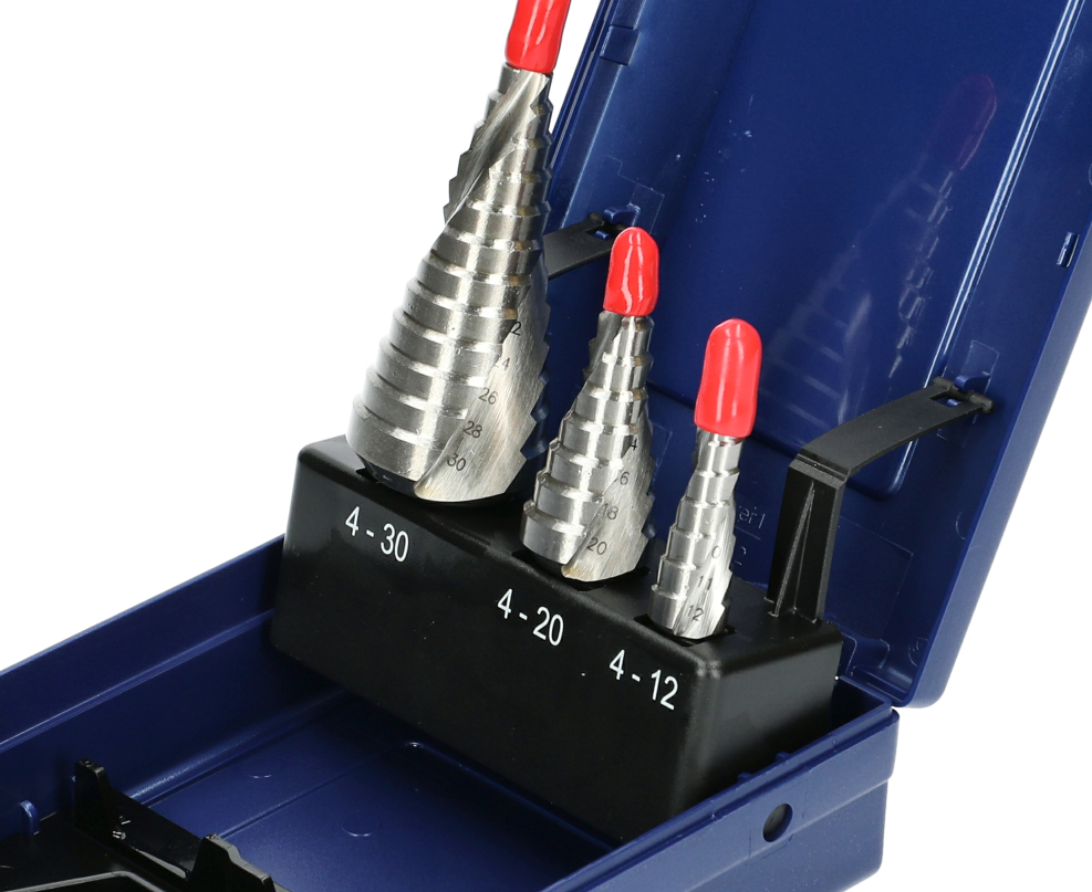 Coffret de 3 forets étagés HSS HANGER 153901 – Image 9