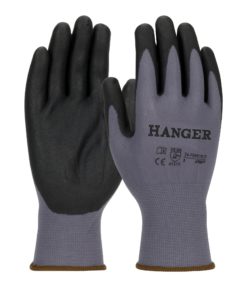 Gants de travails H-Dex T 08 enduit nitrile en paire de 3 HANGER 300019