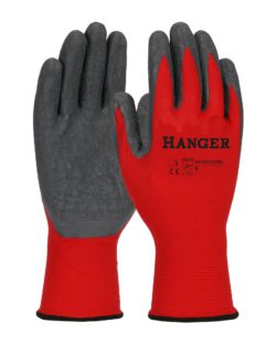 Gants de travail H-Dex enduit latex T 10 en paire de 3 HANGER 300013