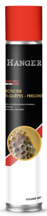 Insecticide choc anti-guêpes et frelons 750 ml HANGER 700601
